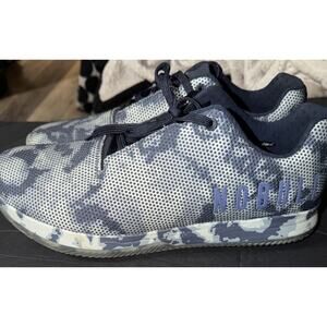 NO BULL Super fabric Trainers Running Shoes Tie Dye Blue Mens 13/ W 14.5 Camo
